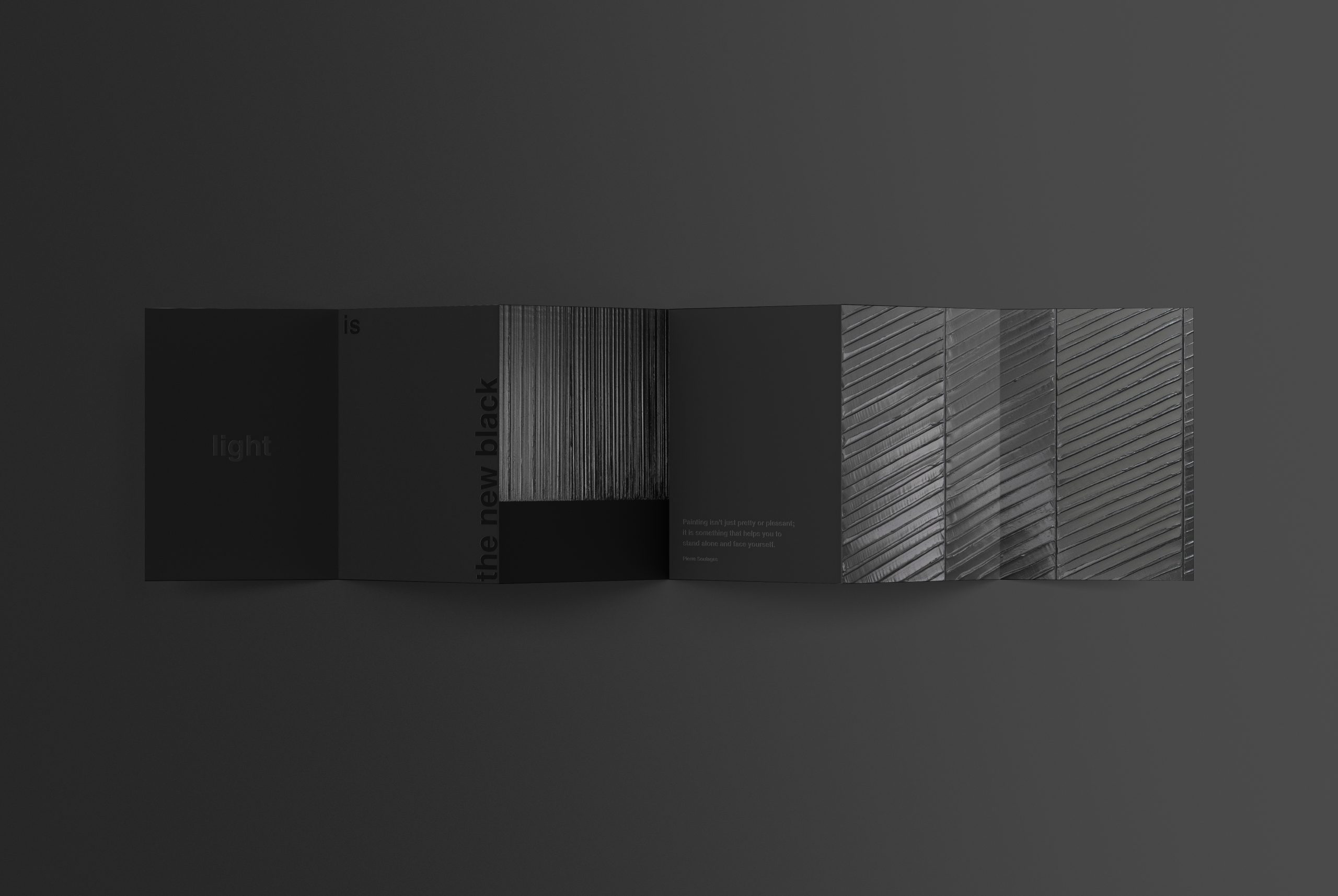 Tribute to Pierre Soulages